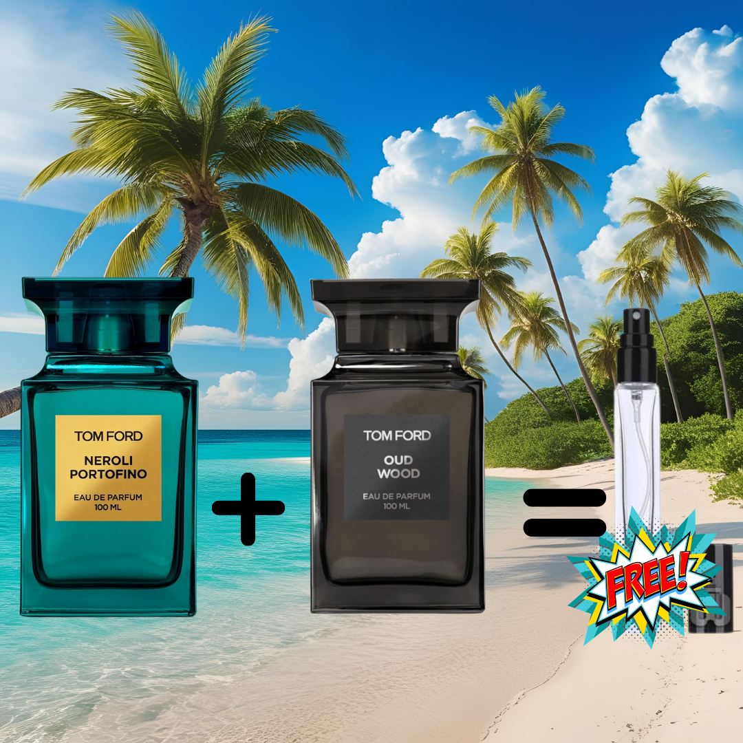 10ML Oud Wood + 10ML Neroli Portofino + 10ML Gratuit (livraison gratuite)
