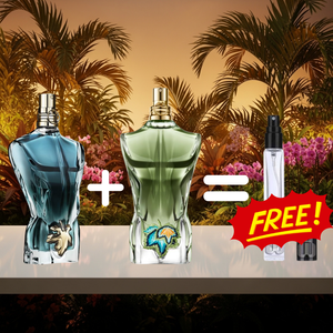 10ML le beau EDT + 10ML le beau paradise garden + 10ML gratuit